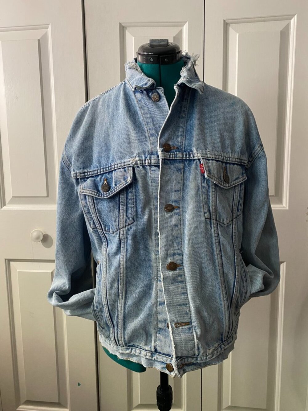Vintage Levi's Destroyed Denim Jacket - UNISEX